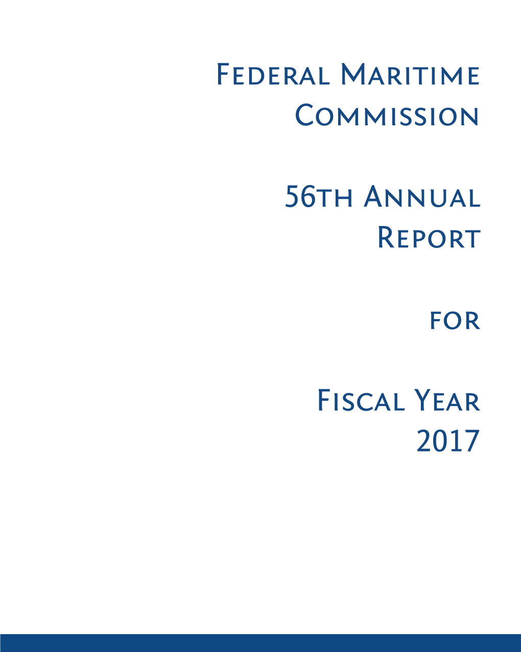 FMC 56Th Annual Report