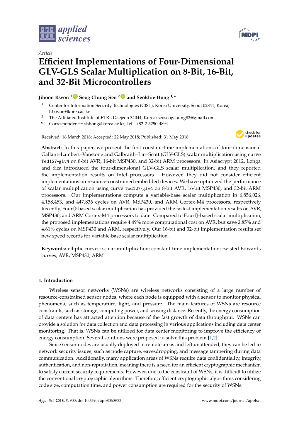 Efficient Implementations of Four-Dimensional GLV-GLS Scalar