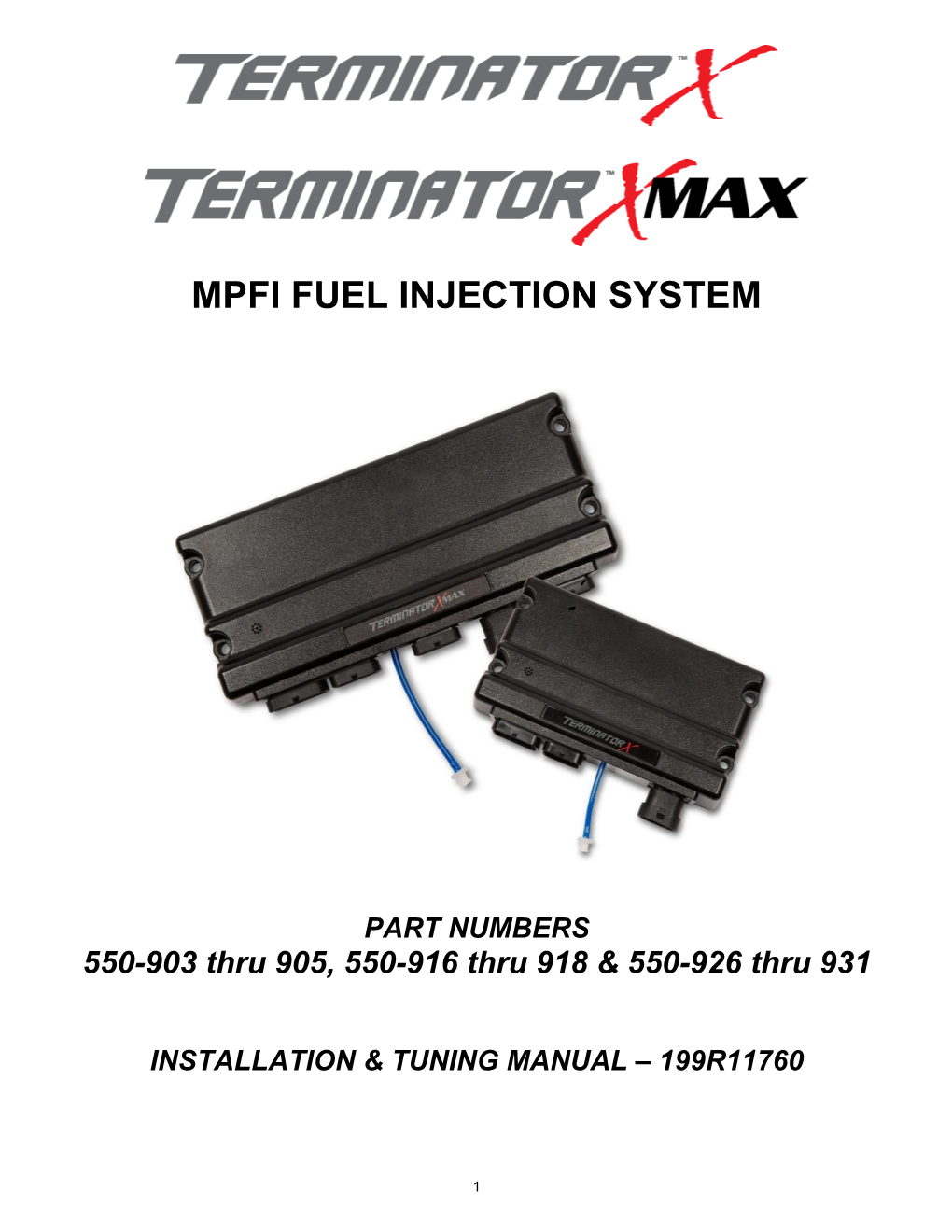 Mpfi Fuel Injection System