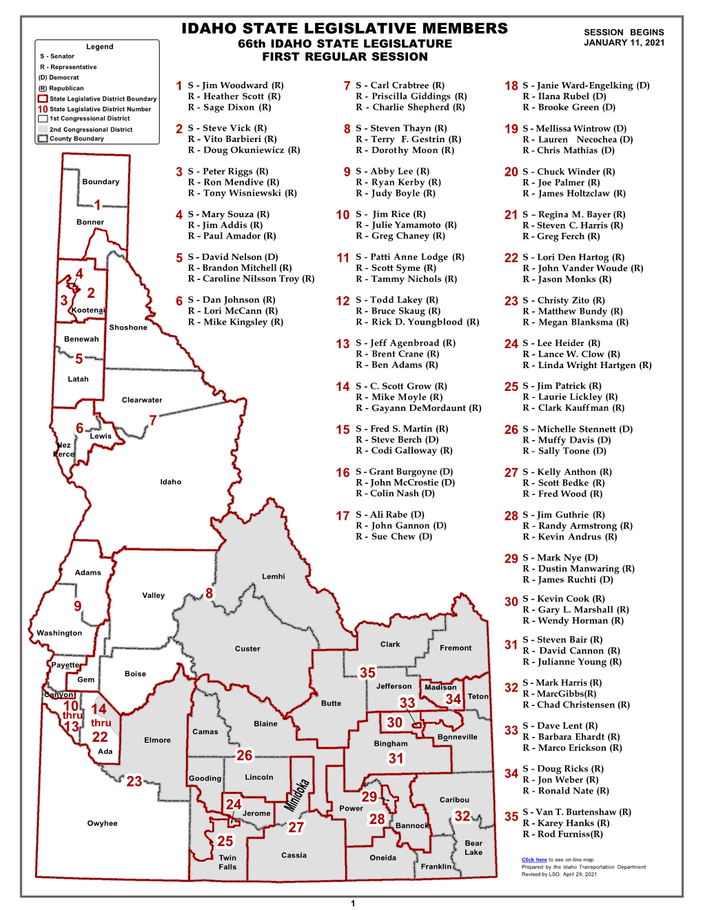 Legislative District