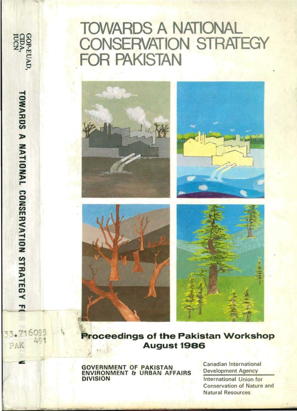 Towards a National Conservation Strategy for Pakistan