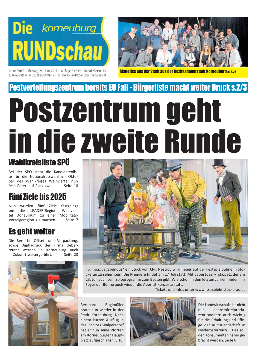 Postzentrum Geht in Die Zweite Runde