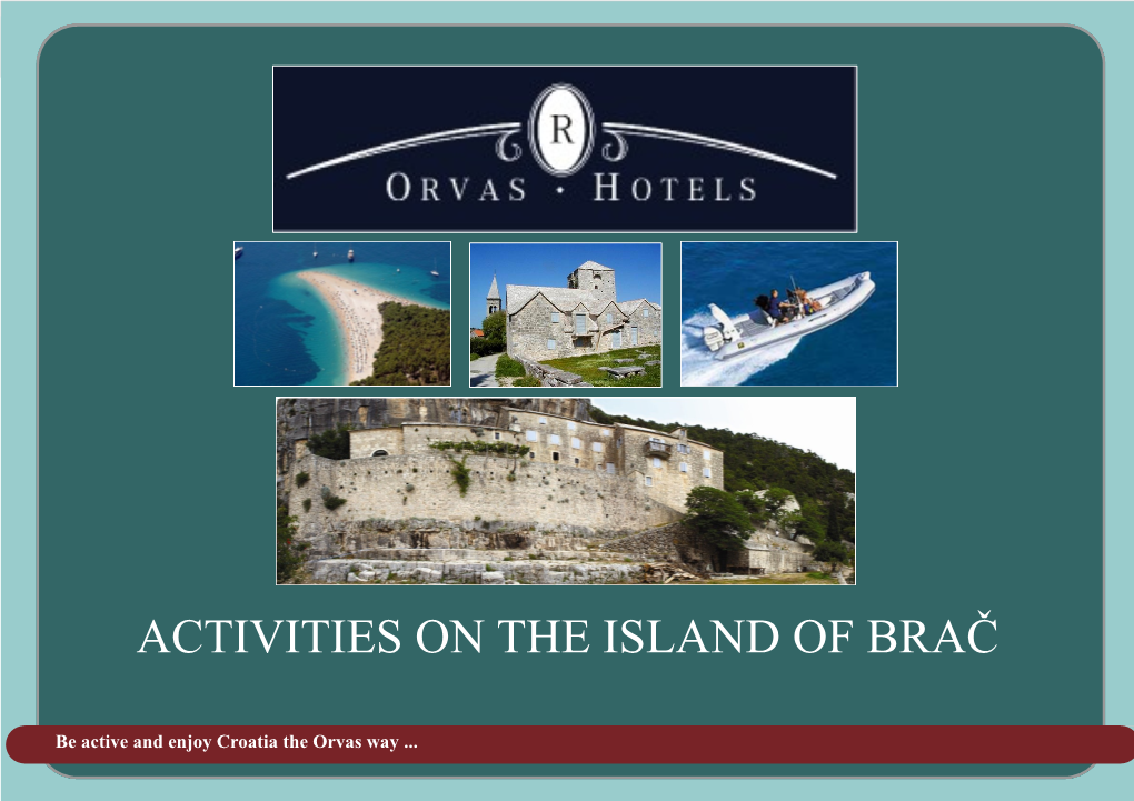 Activities Brac Island (Pdf)