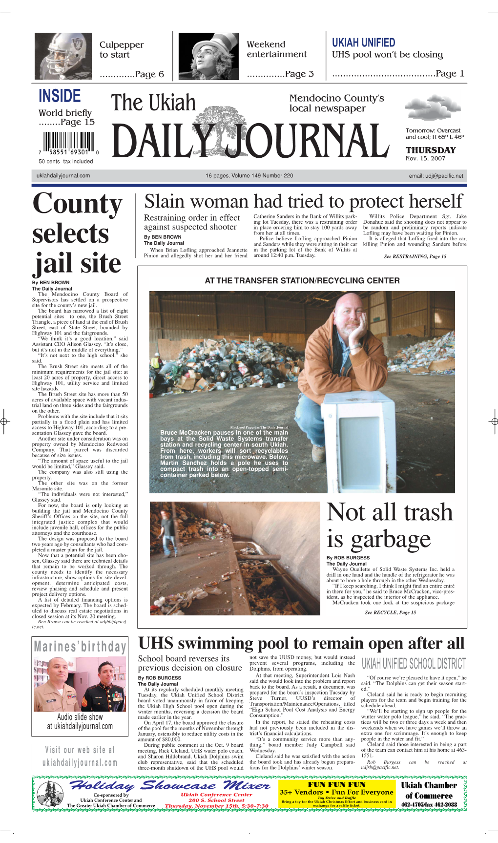 County Selects Jail Site