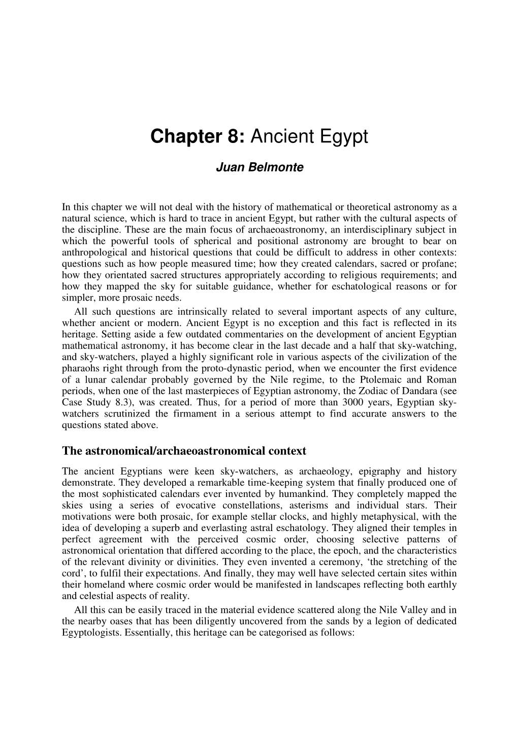 Ancient Egypt