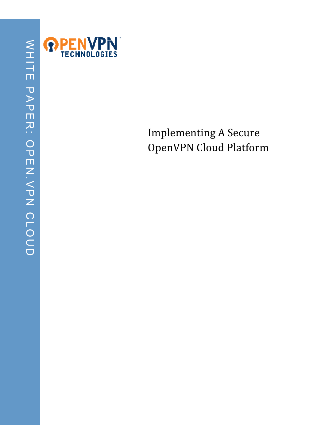 Openvpn Whitepaper July 2010