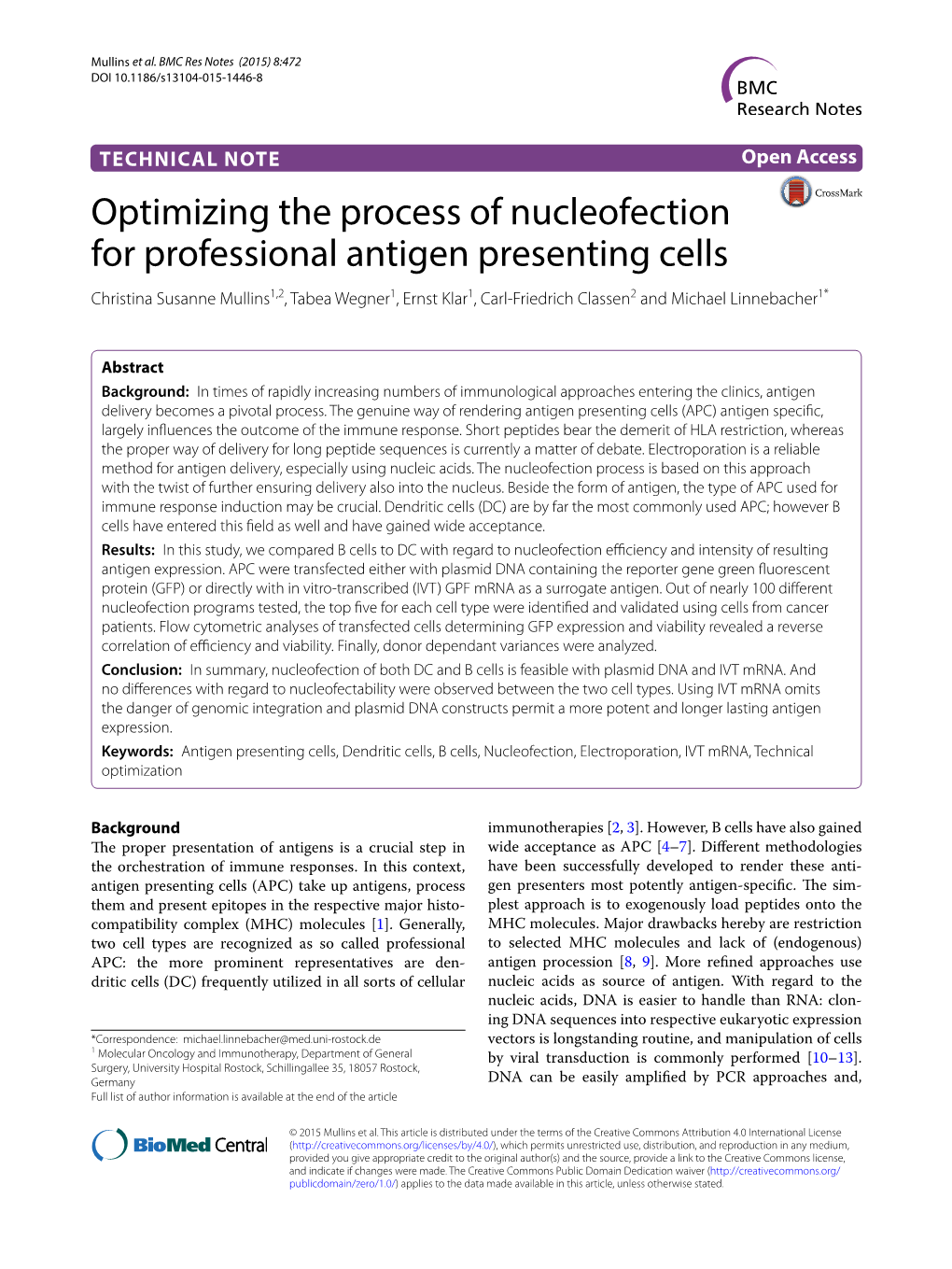 Optimizing the Process of Nucleofection for Professional