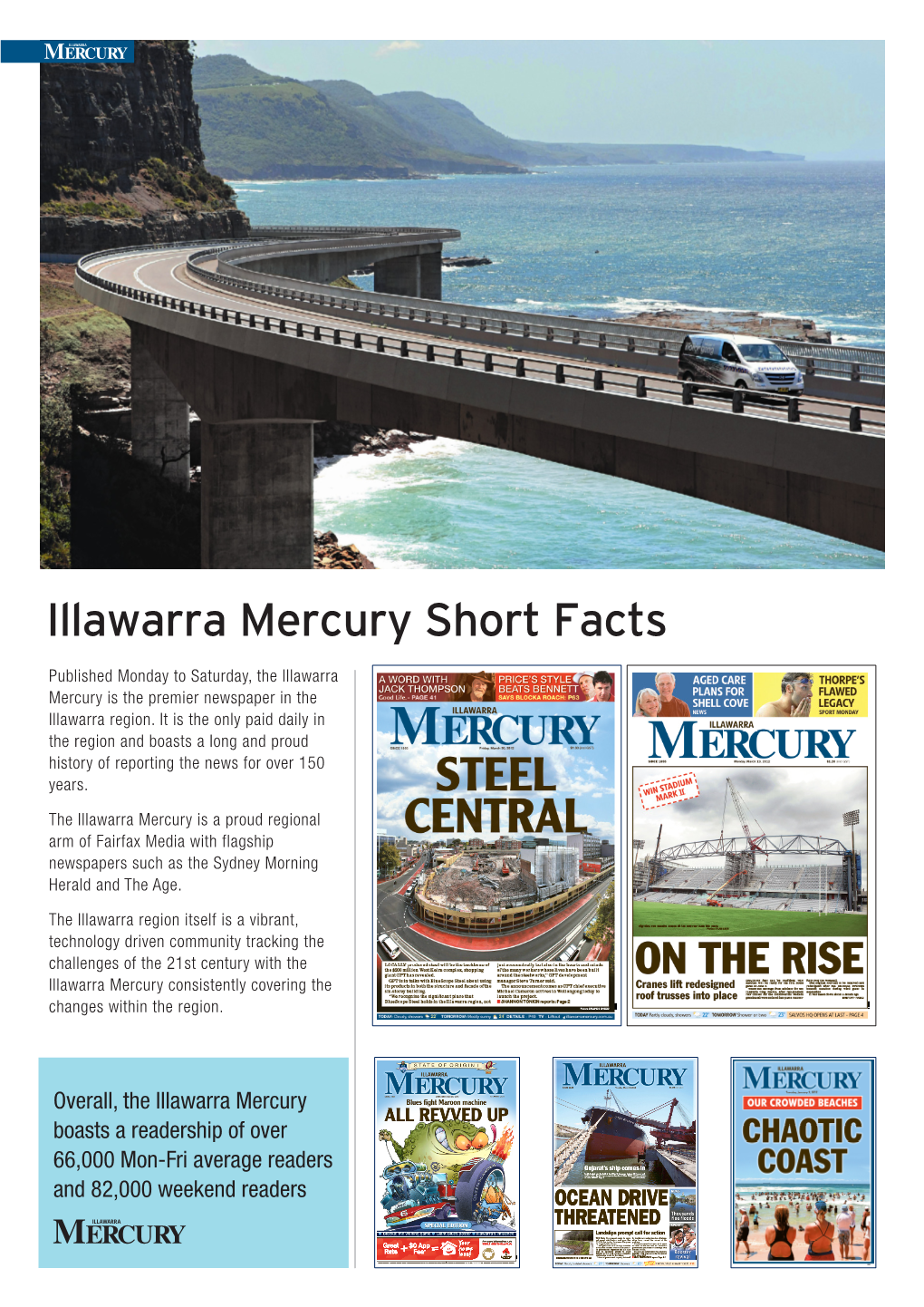 Illawarra Mercury Short Facts