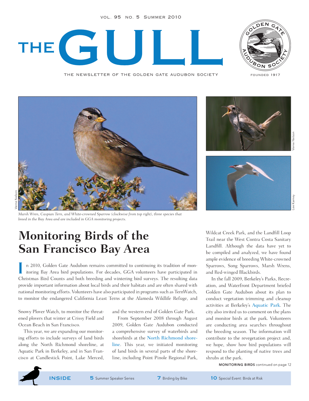 Monitoring Birds of the San Francisco Bay Area