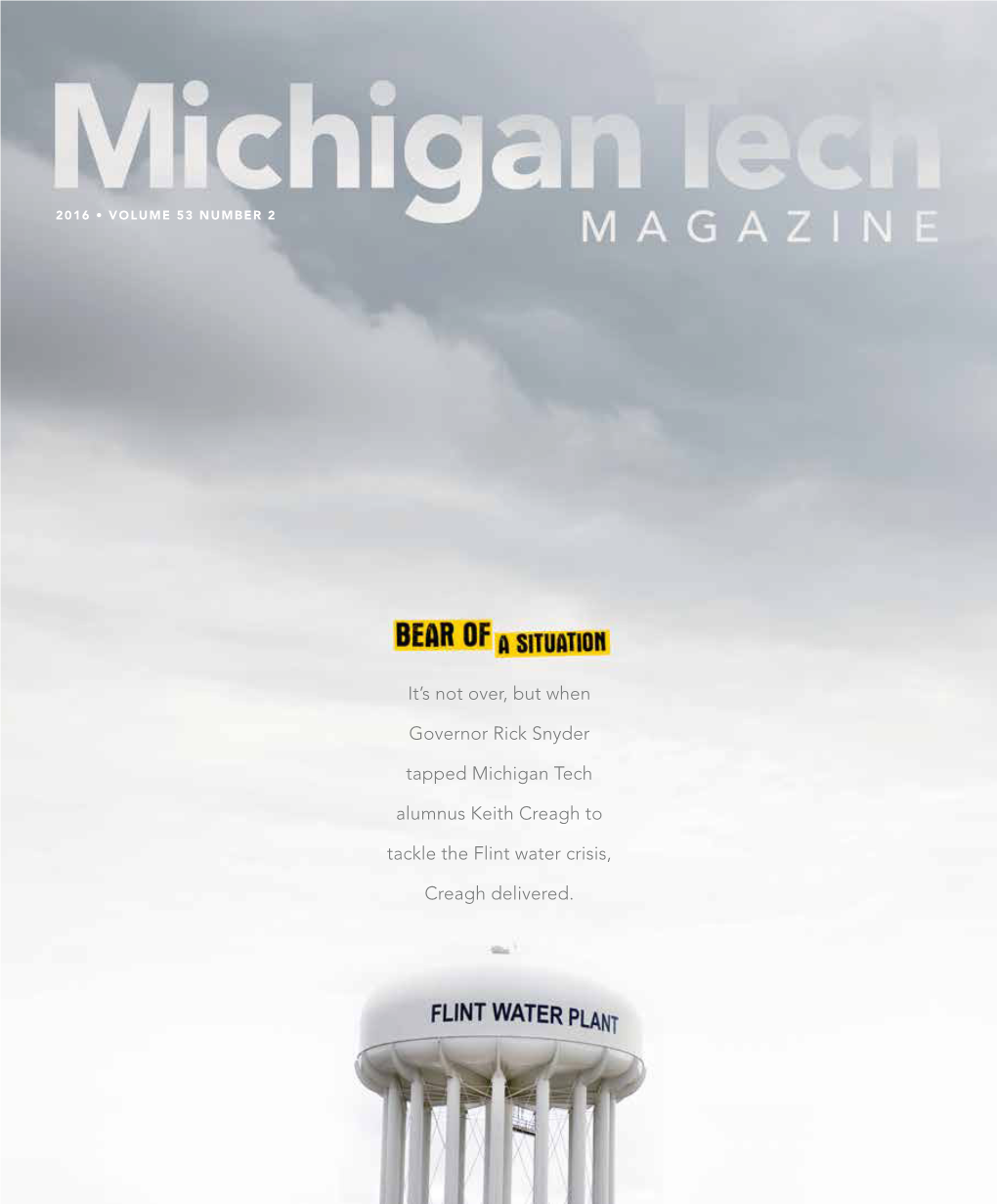 Michigan Tech 2016 Magazine Number 2
