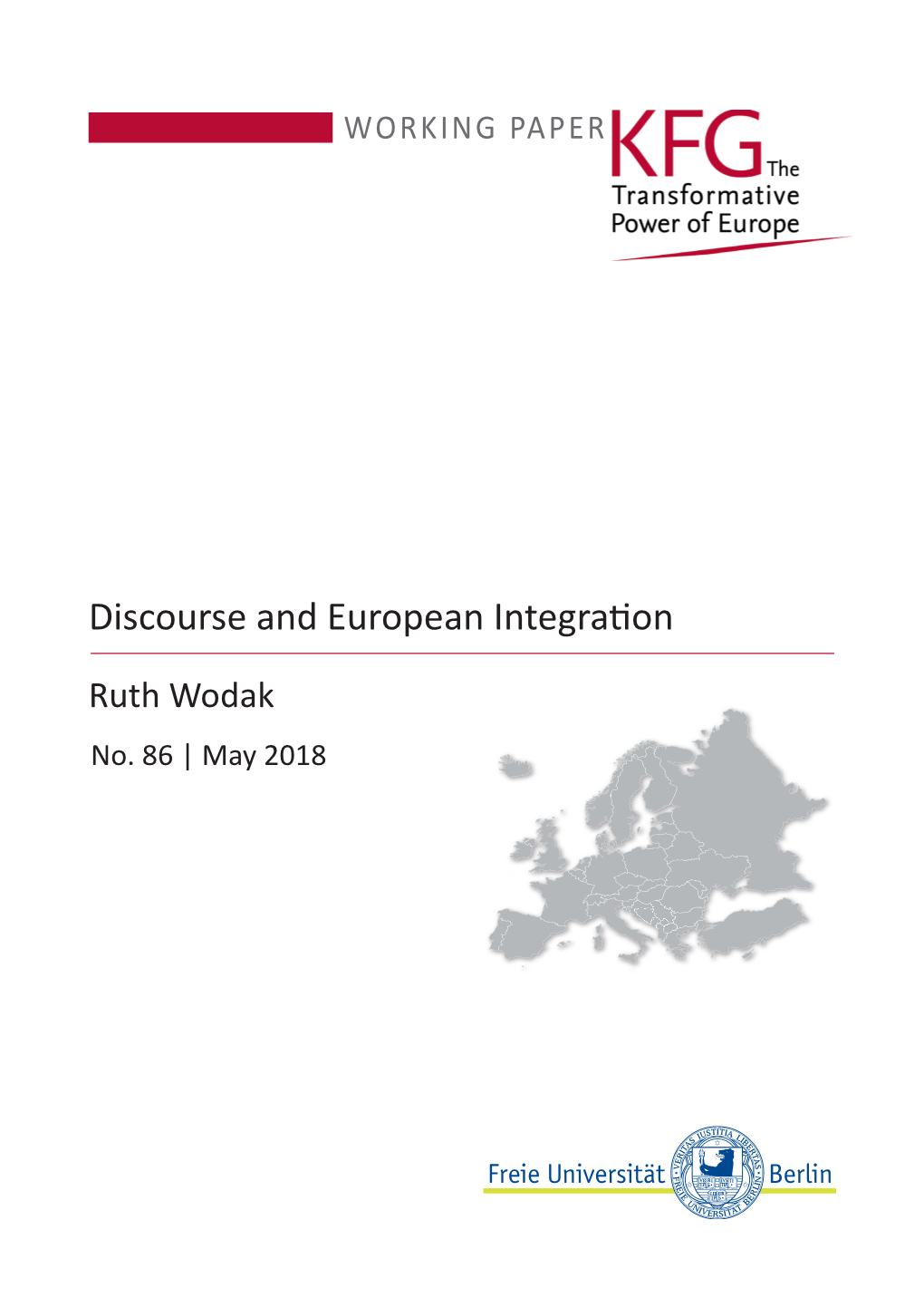 Discourse and European Integration