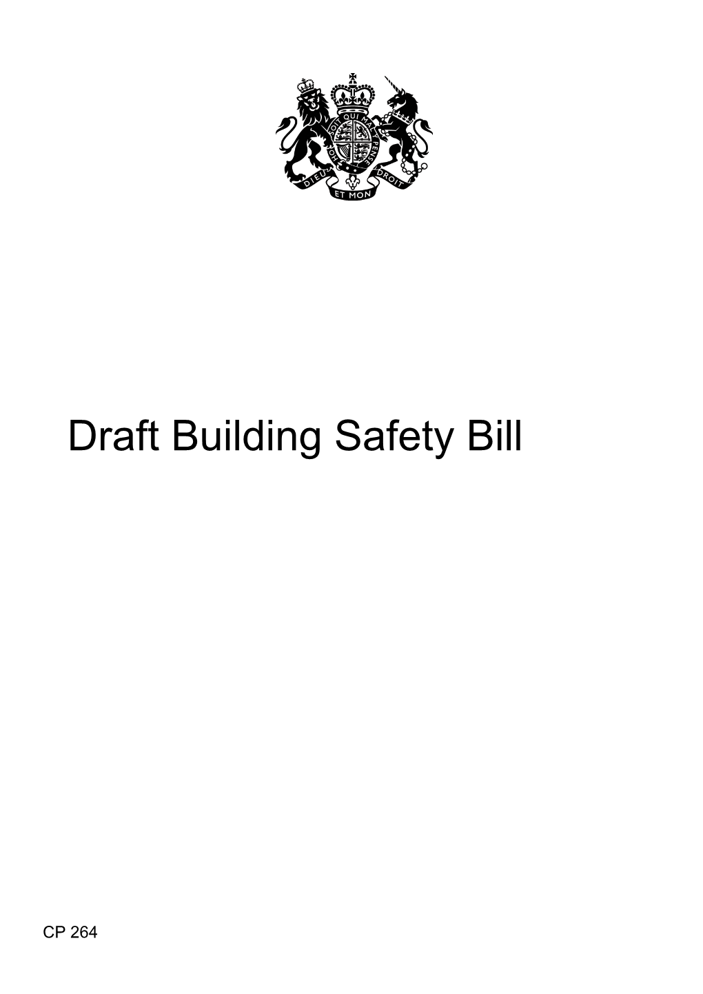 Draft Building Safety Bill