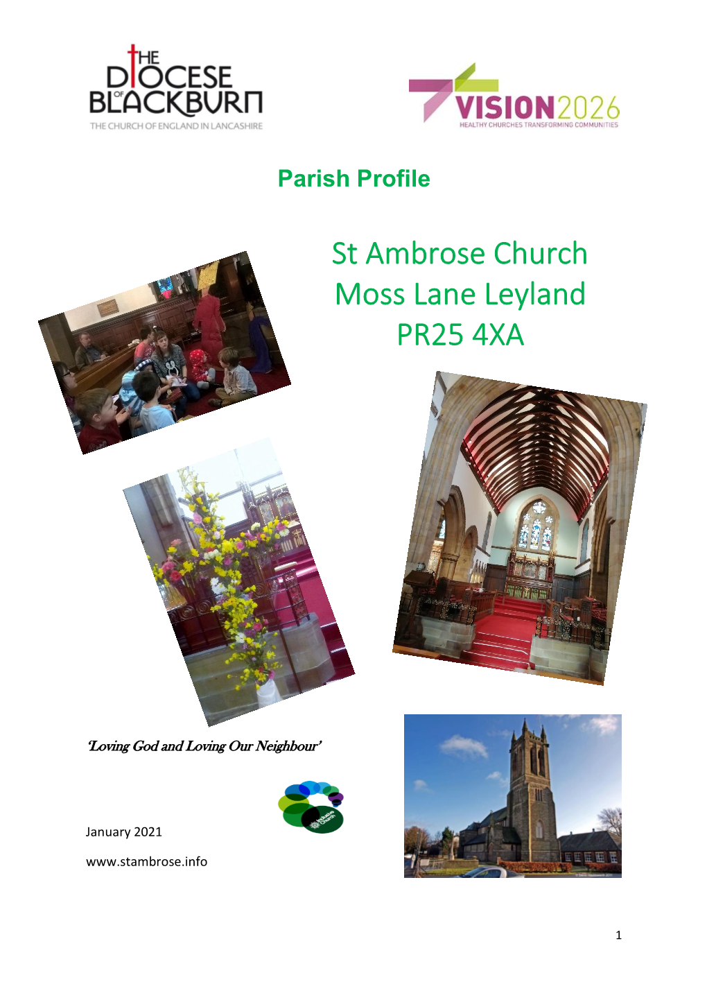 St Ambrose Church Moss Lane Leyland PR25 4XA