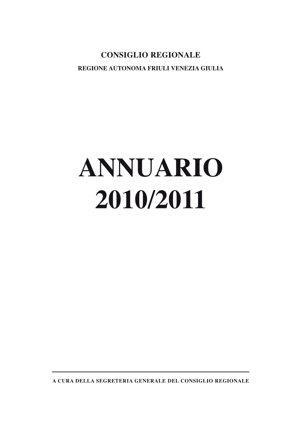 Annuario 2010/2011