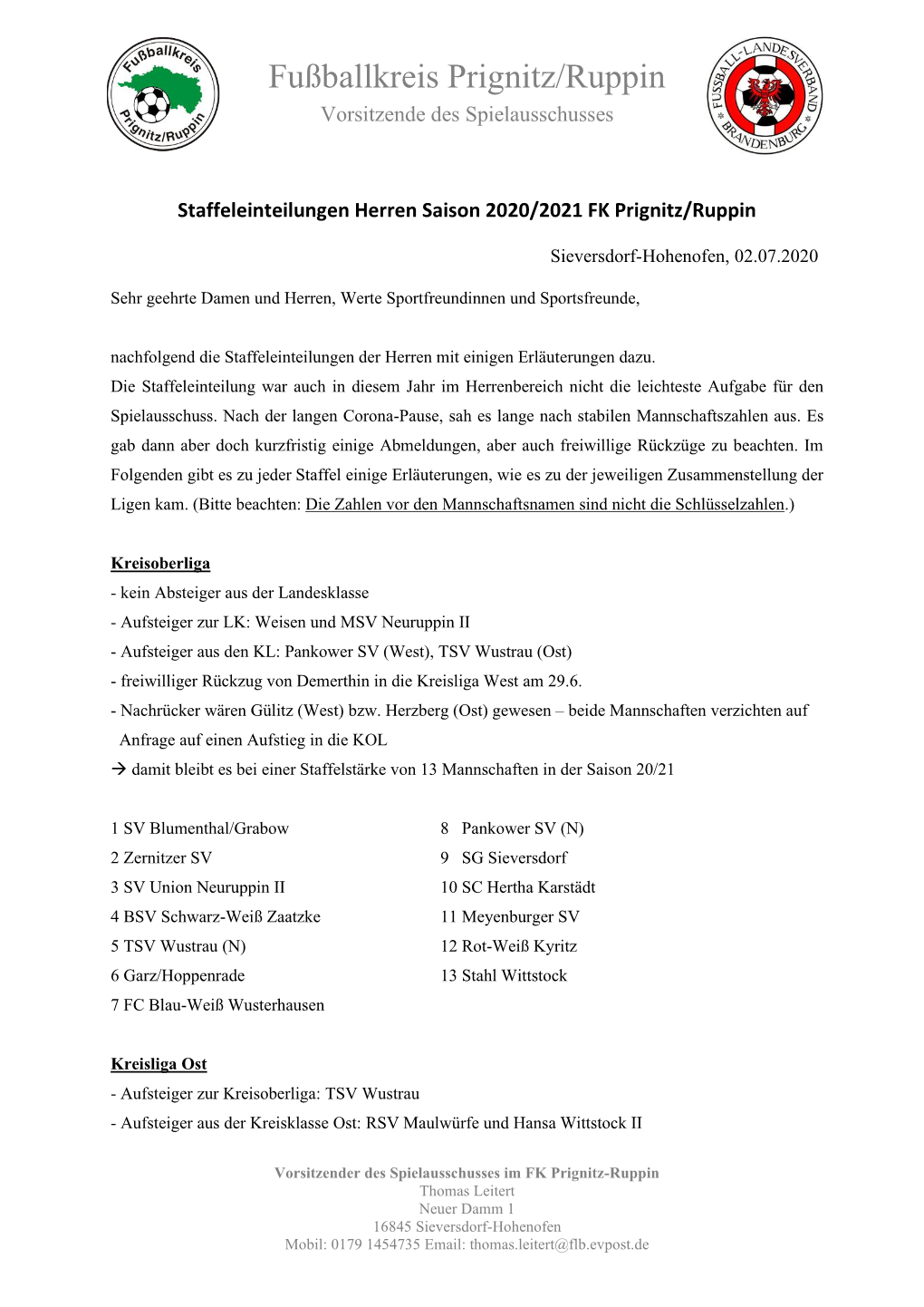 Spa 20-21 Staffeleinteilungen