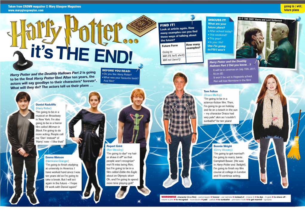 Harry Potter and the Deathly Hallows Part 2 Is Going to Be the Final Harry