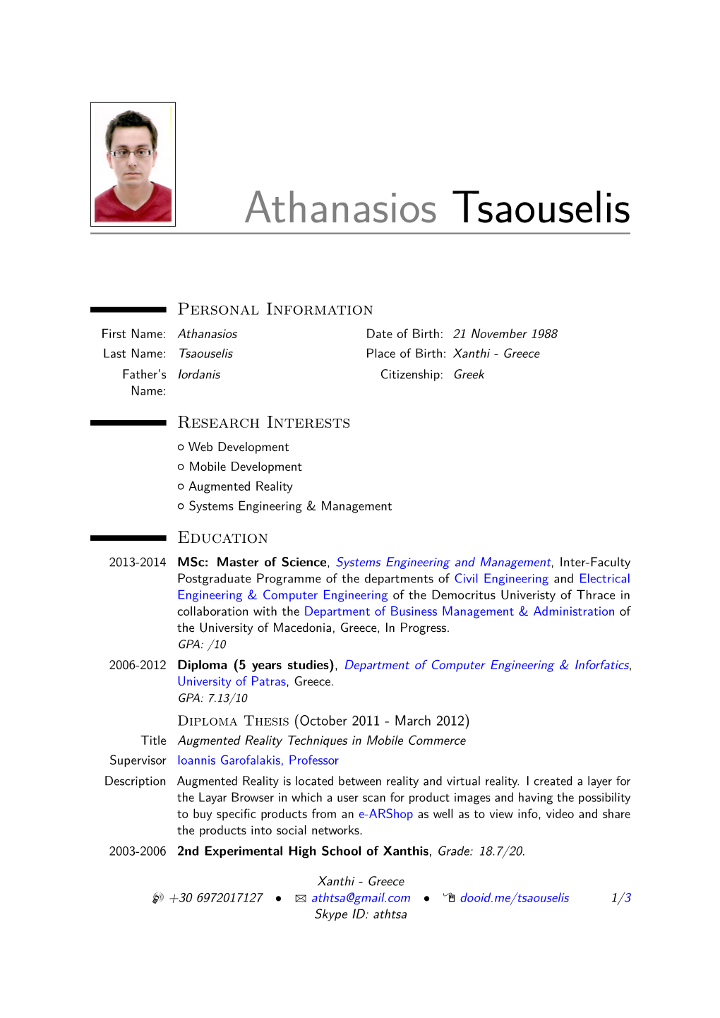 Athanasios Tsaouselis –