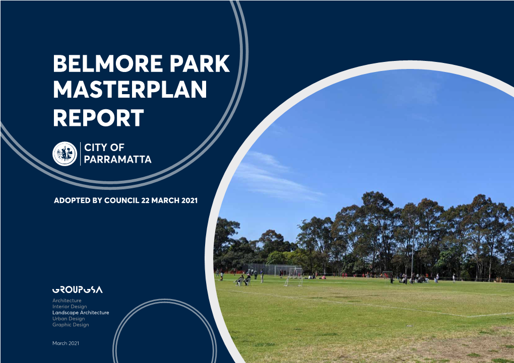 Belmore Park Masterplan Report