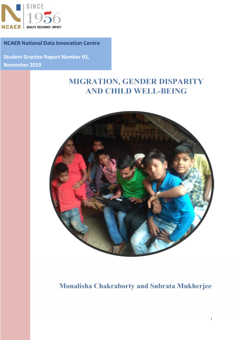 Migration, Gender Disparity, and Child Well-Being