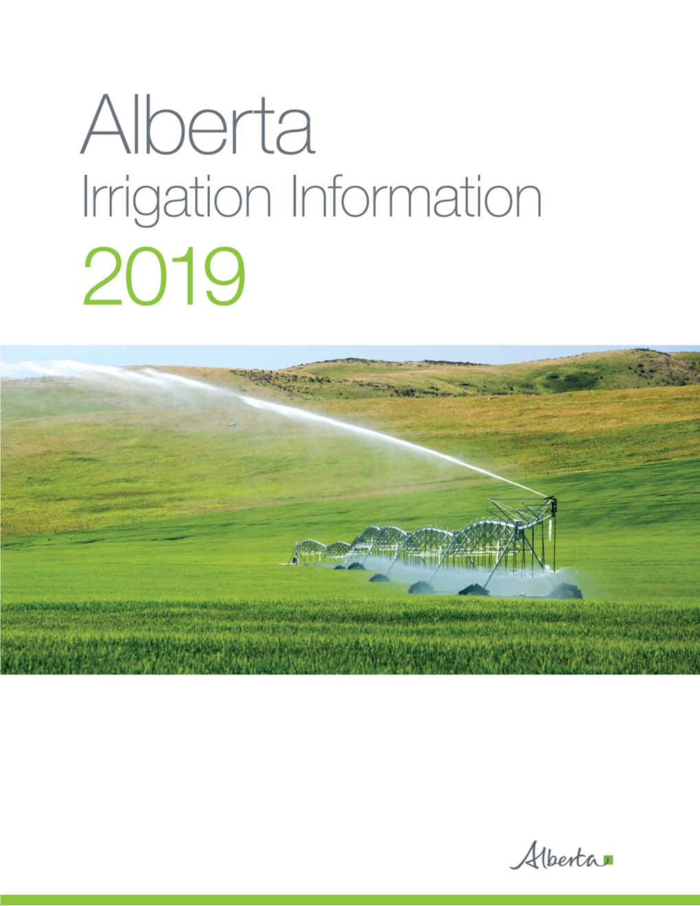 Alberta Irrigation Information 2019