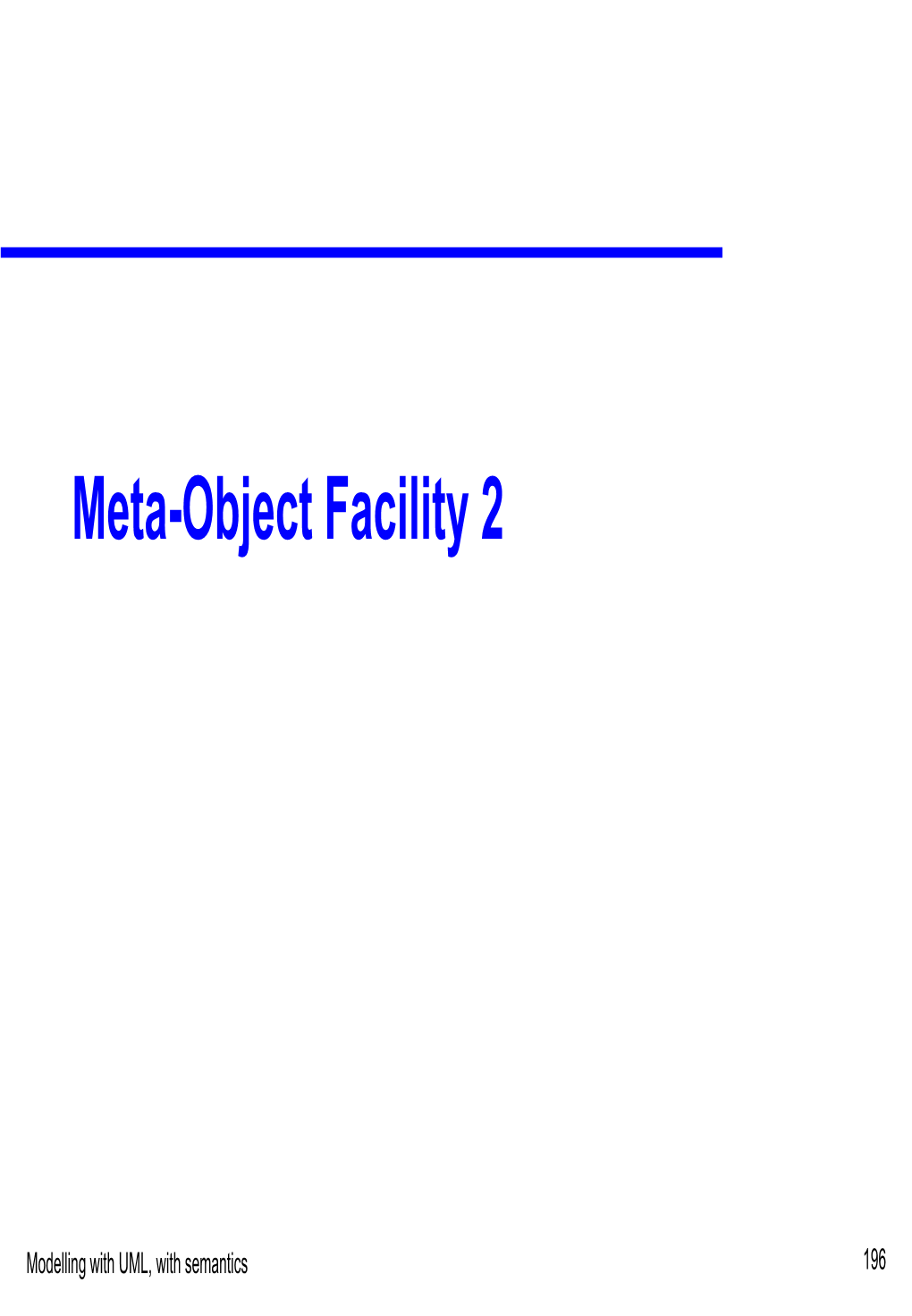 Meta-Object Facility 2