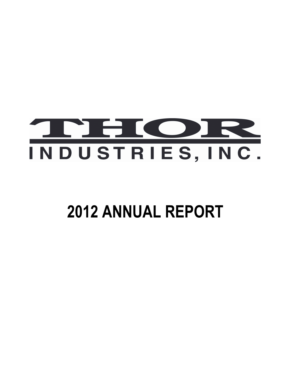 2012 Annual Report