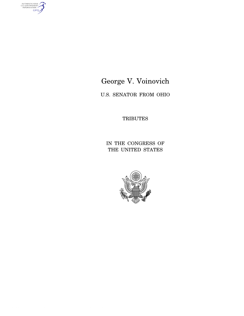 George V. Voinovich