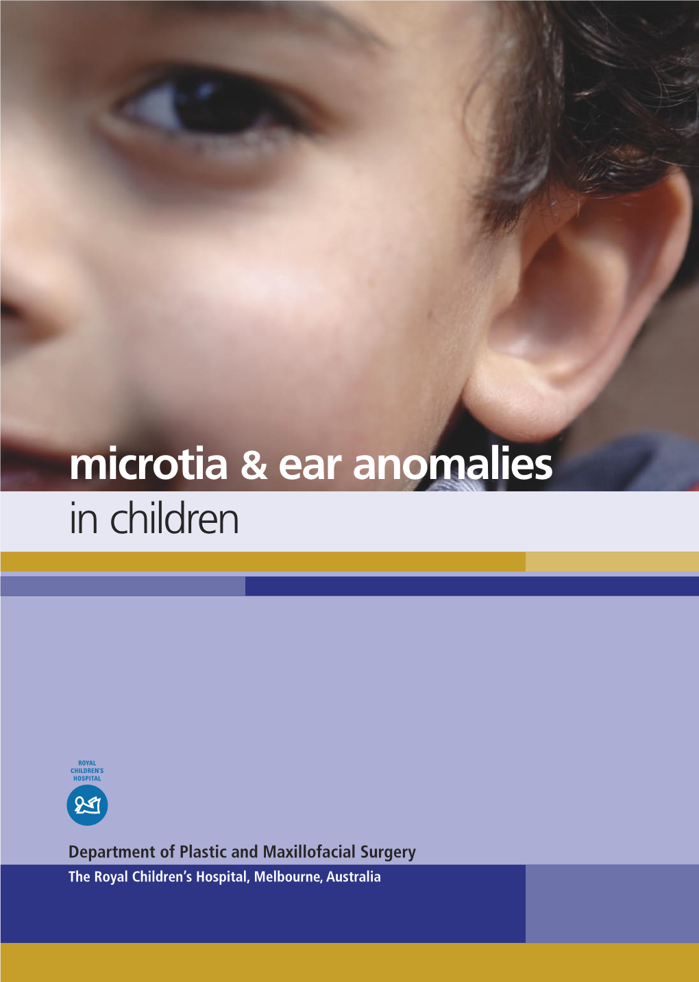 Microtia and Ear Anomalies