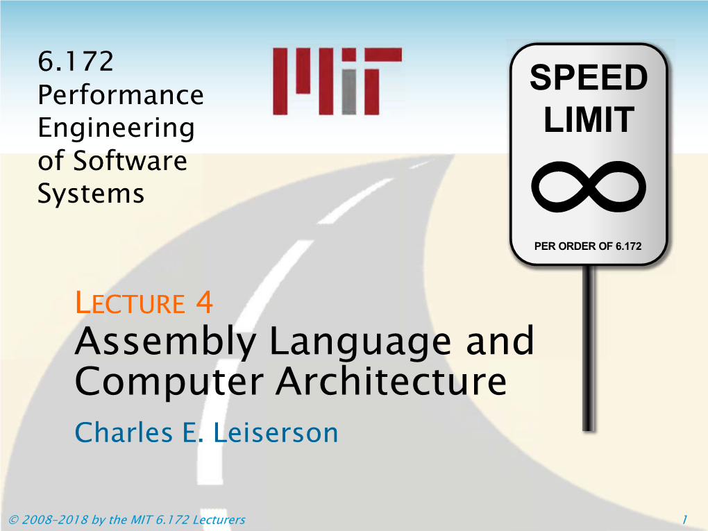 Assembly Language and Computer Architecture Charles E