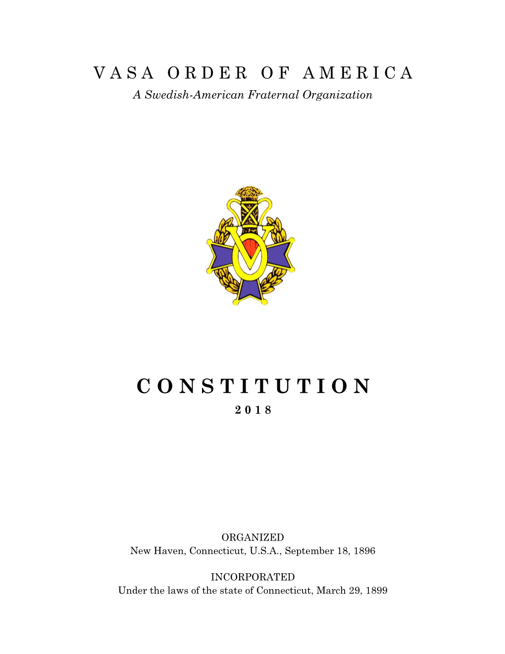 Read Vasa Constitution