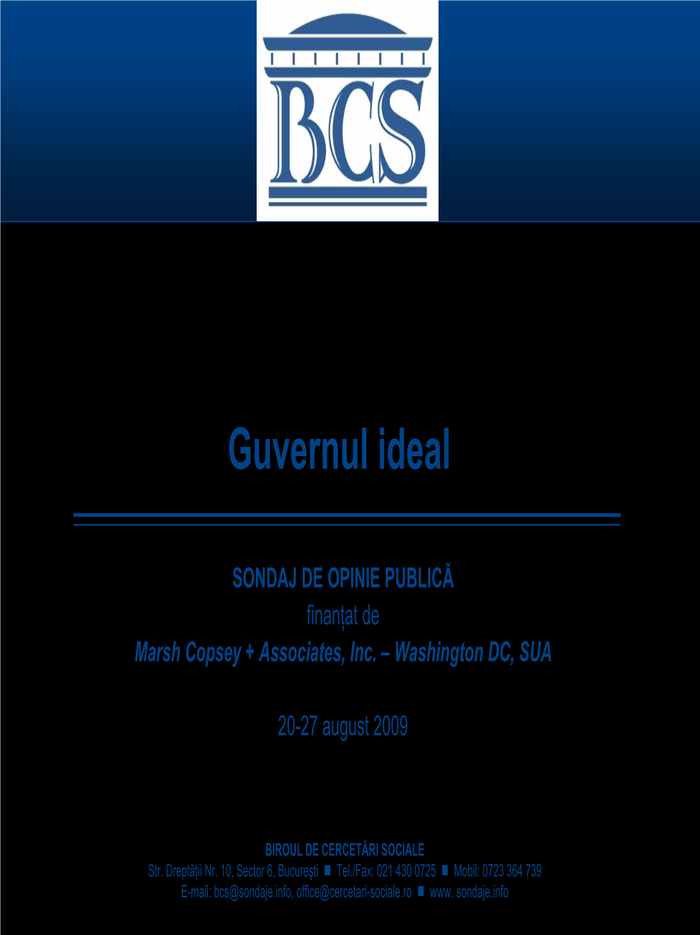 Guvernul Ideal