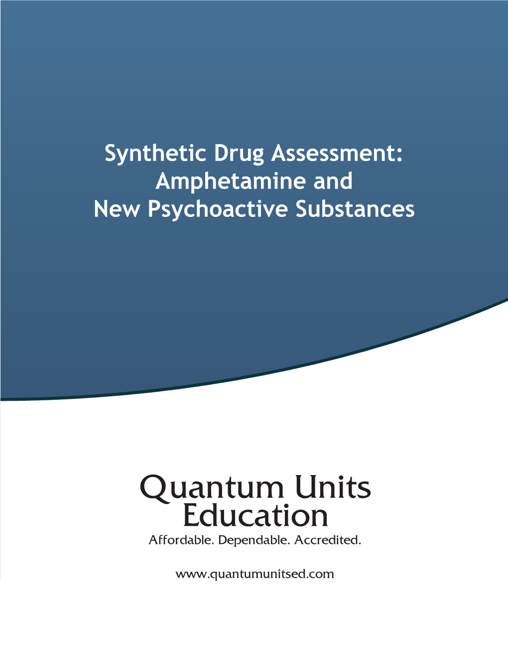 Amphetamine and New Psychoactive Substances