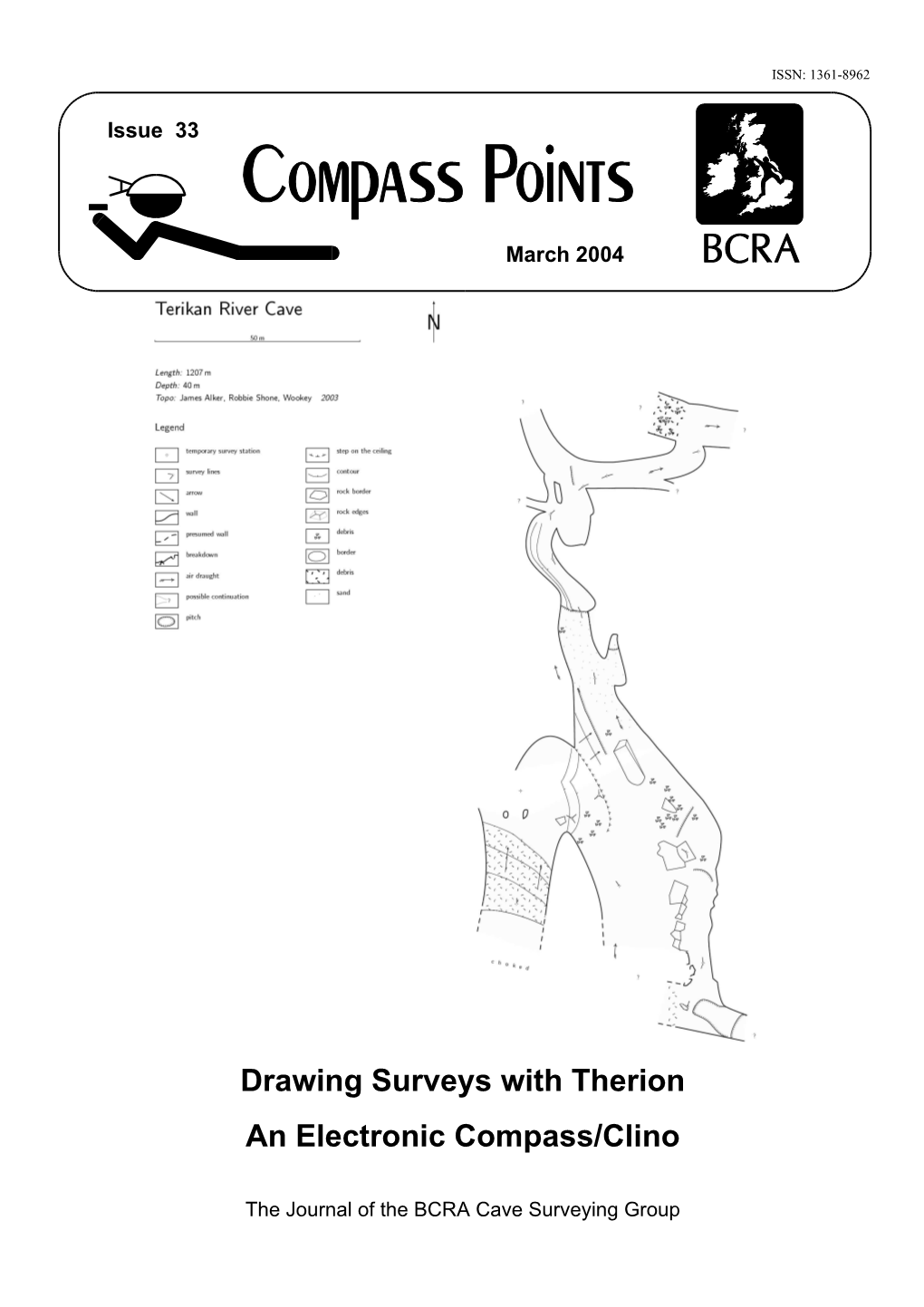 Drawing Surveys with Therion an Electronic Compass/Clino