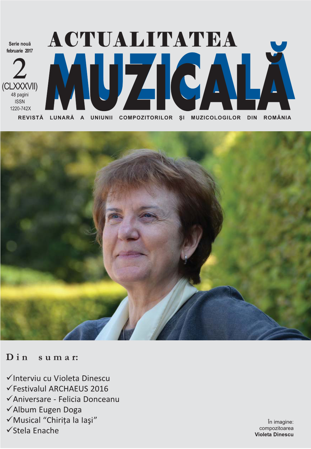 ACTUALITATEA MUZICALĂ  Nr