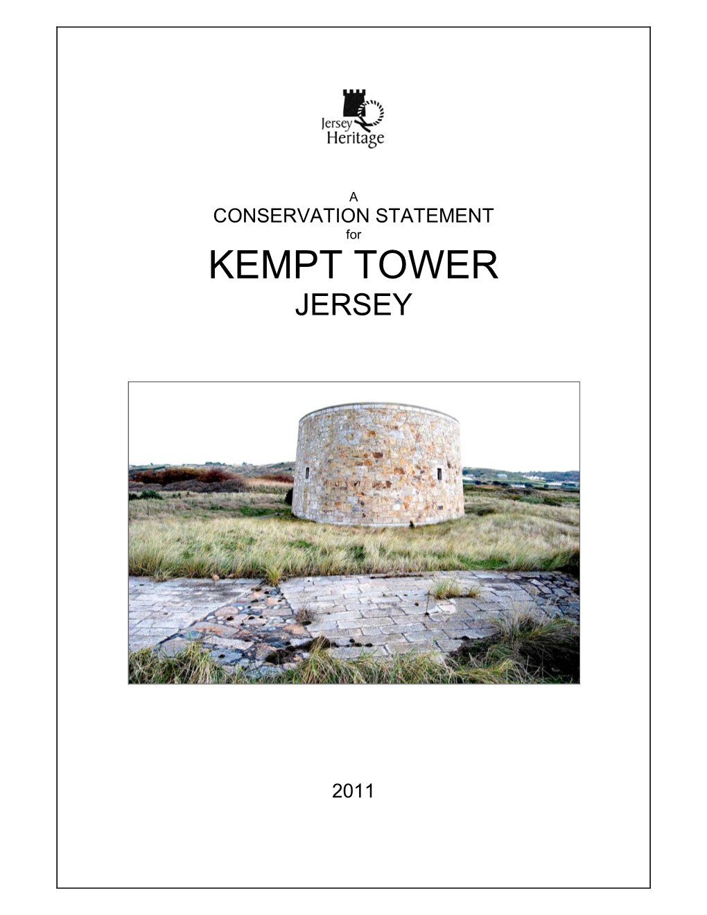 CONSERVATION STATEMENT for KEMPT TOWER