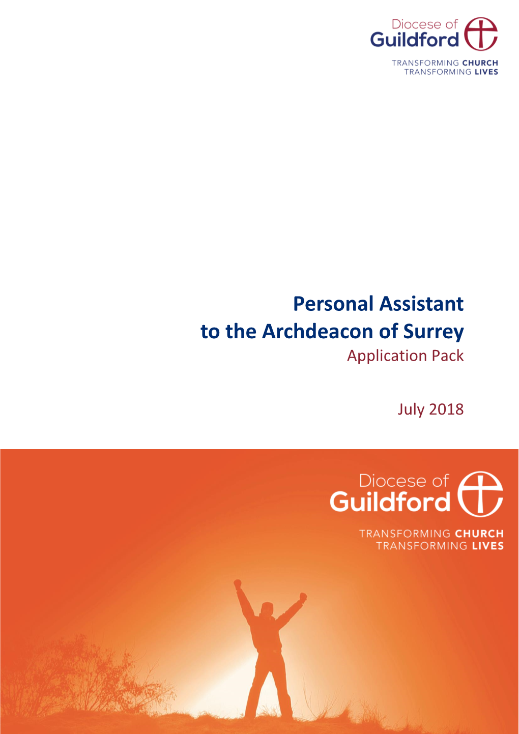 Personal Assistant to the Archdeacon of Surrey Application Pack
