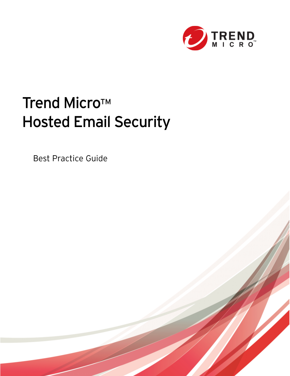 Trend Microtm Hosted Email Security