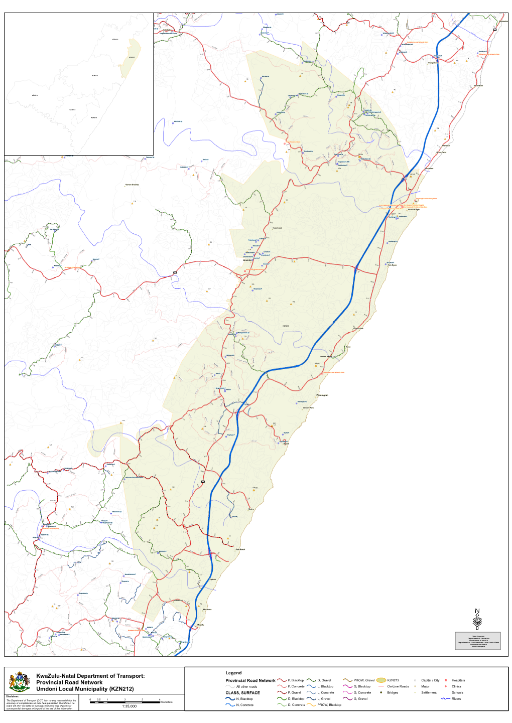 Provincial Road Network