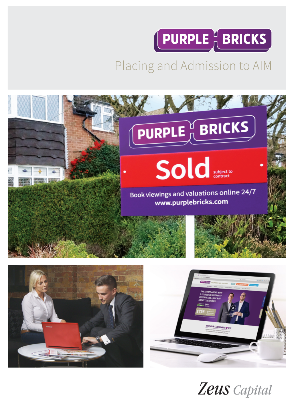 Placing and Admission to AIM PURPLEBRICKS GROUP PLC - PLACING and ADMISSION to AIM THIS DOCUMENT IS IMPORTANT and REQUIRES YOUR IMMEDIATE ATTENTION