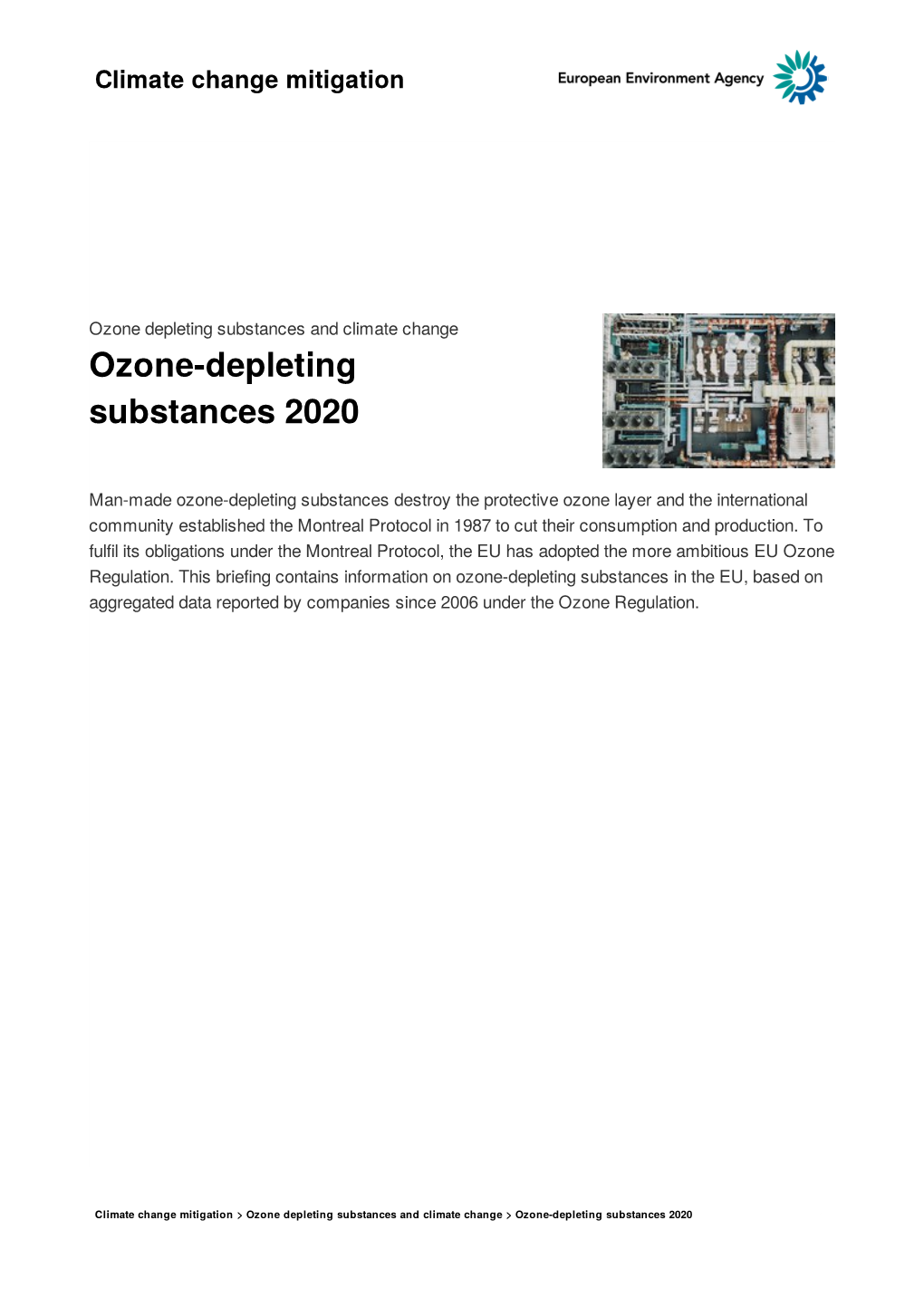 Ozone-Depleting Substances 2020