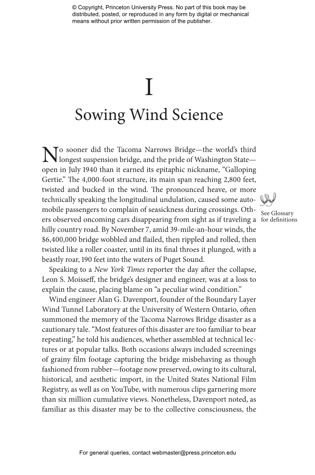 Sowing Wind Science