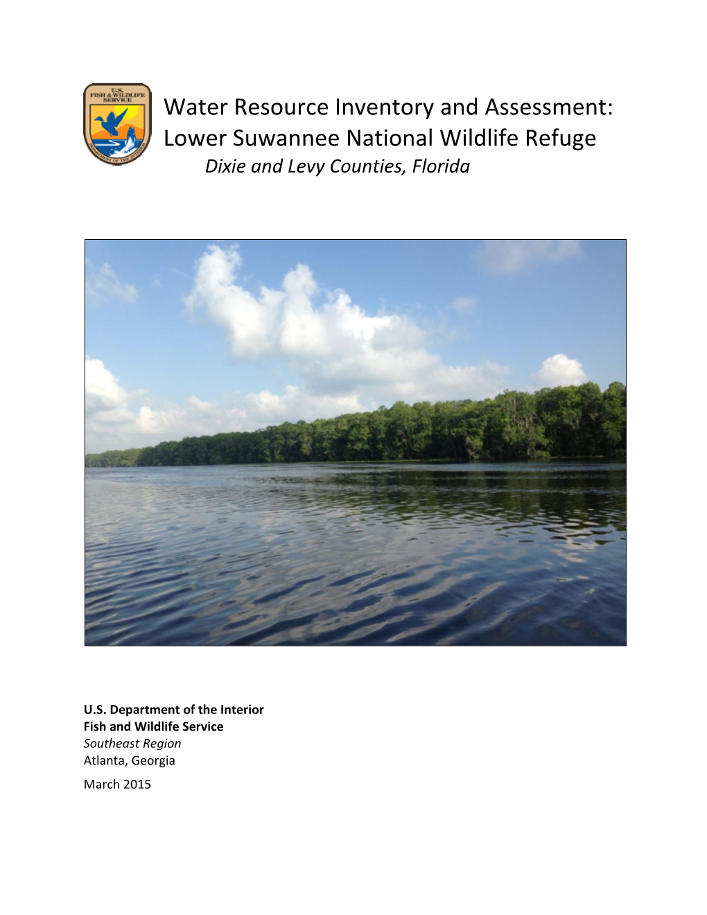 Lower Suwannee NWR WRIA