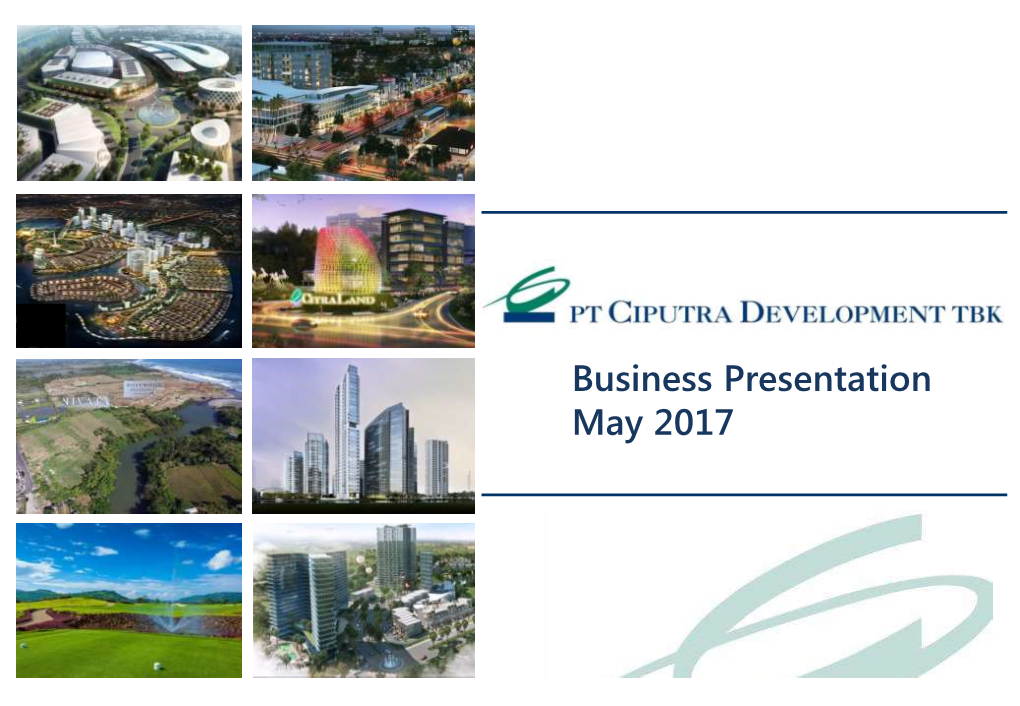 Business Presentation May 2017