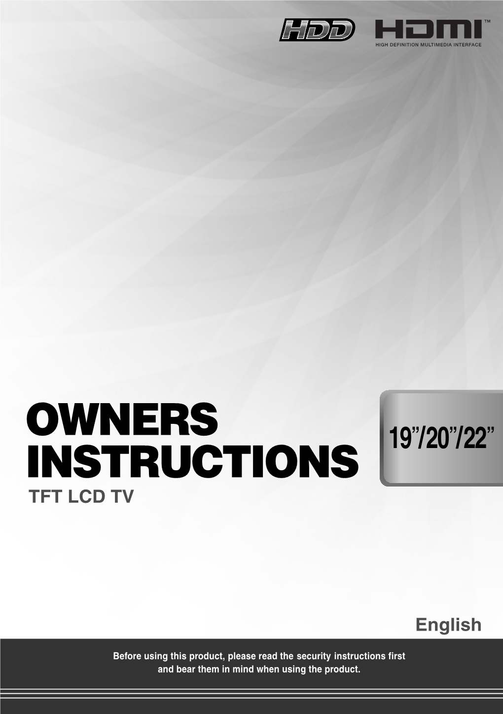 Owners Instructions