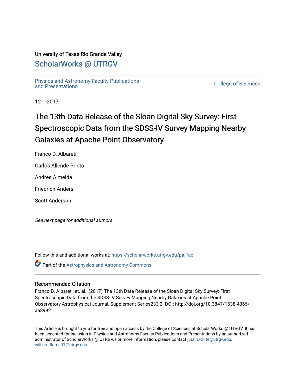 First Spectroscopic Data from the SDSS-IV Survey Mapping Nearby Galaxies at Apache Point Observatory