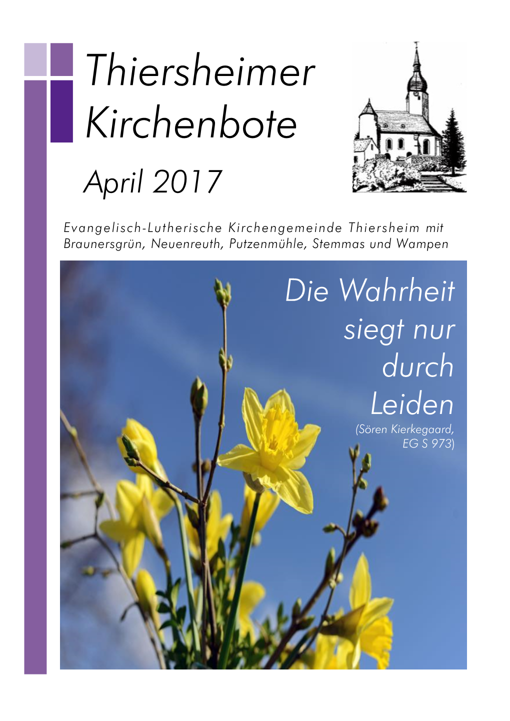 Kirchenbote April 2017