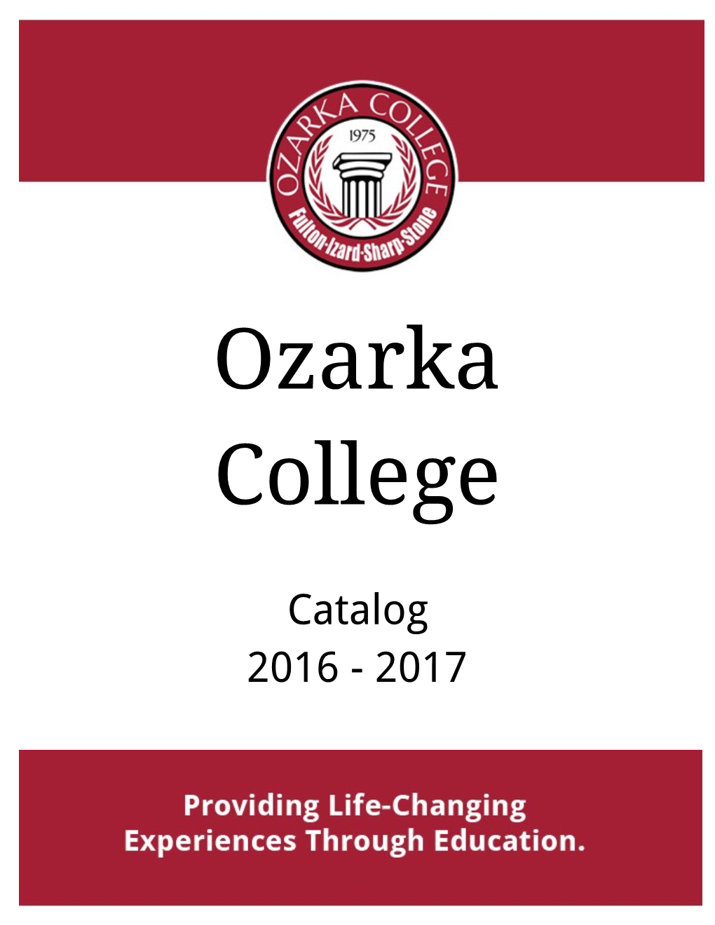 Catalog 2016 - 2017