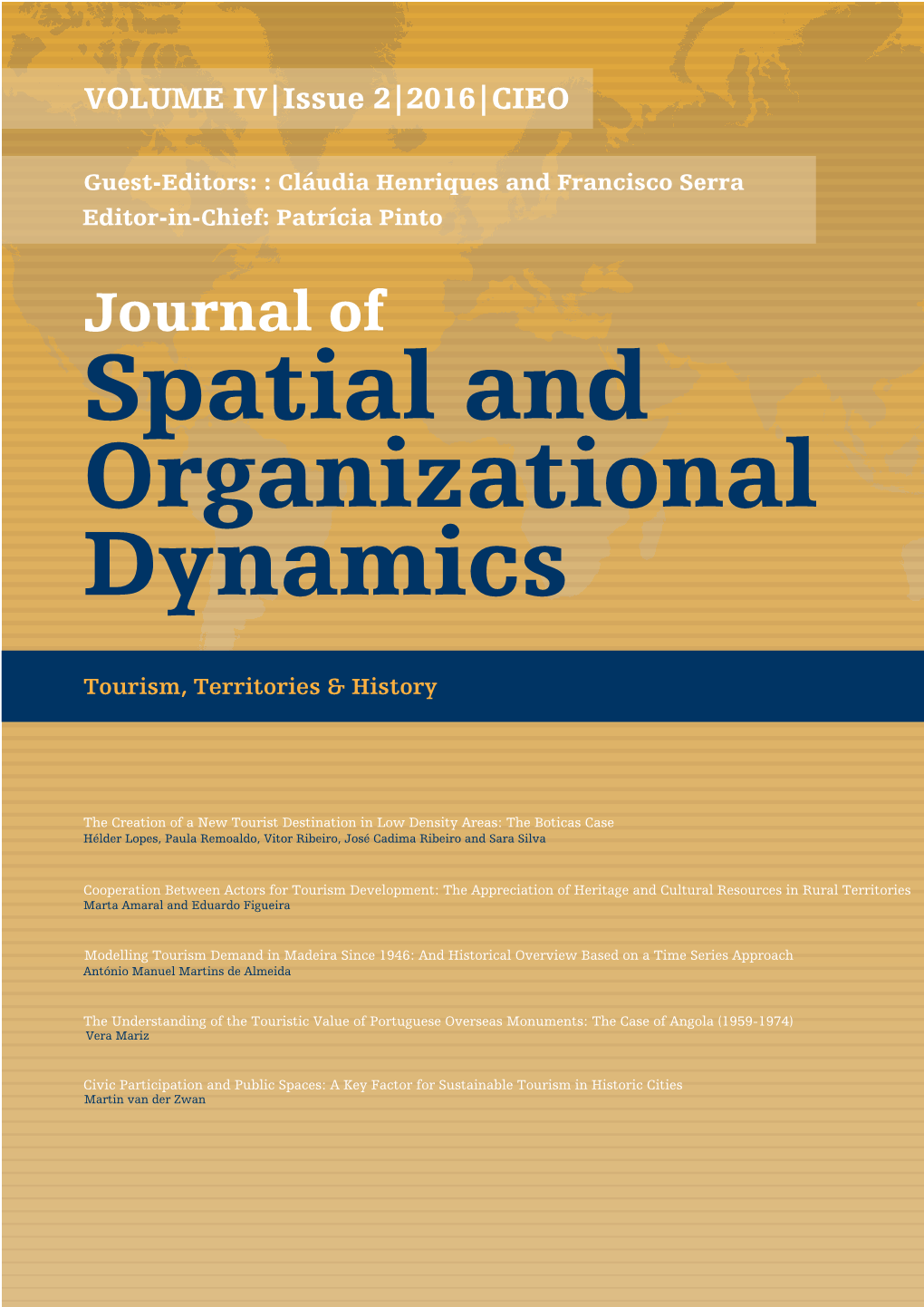 Spatial and Organizational Dynamics