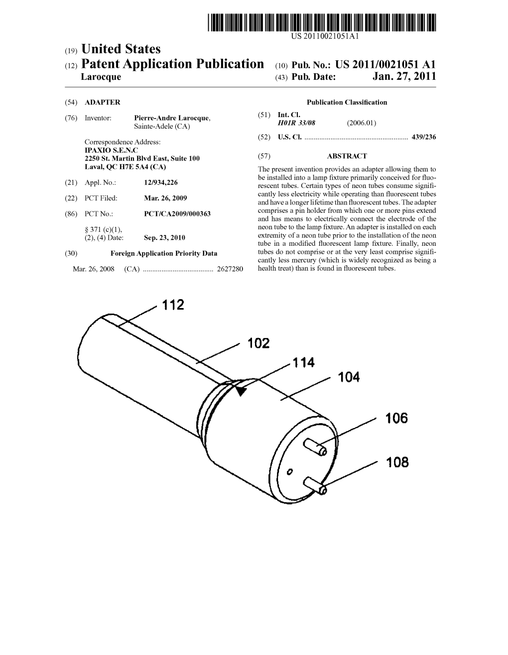 States (12) Patent Application Publication (10) Pub