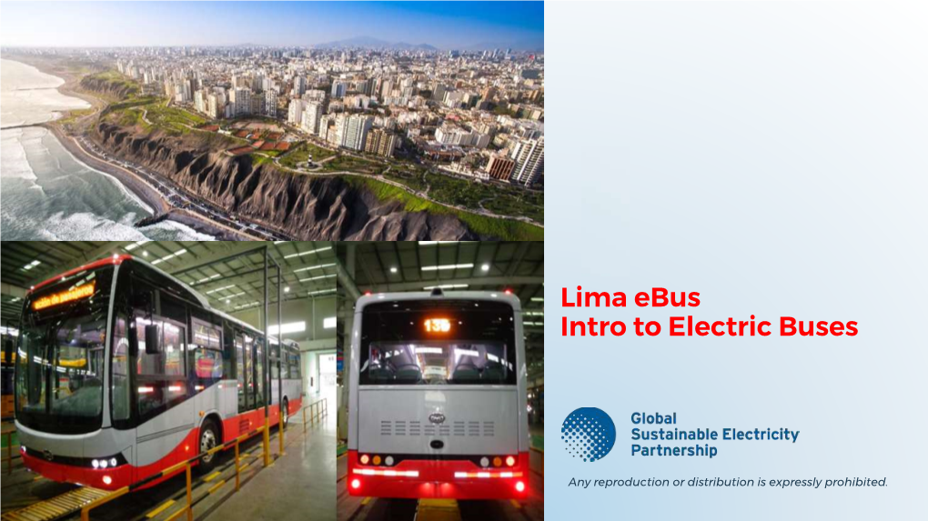 Lima Ebus Intro to Electric Buses